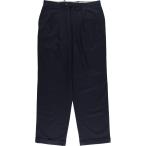 ショッピング古着 古着 ラルフローレン Ralph Lauren LAUREN TOTAL COMFORT ツータック スラックスパンツ メンズw34相当  /eaa569271