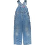  б/у одежда 90 годы Dickies Dickies Denim комбинезон мужской w35 соответствует Vintage /eaa572430 [ss2601_10]