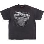 古着 ハーレーダビッドソン Harley-Davidson 鷲柄 イーグル柄 モーターサイクル バイクTシャツ メンズXL相当 /eaa574634