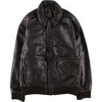 ショッピング古着 古着 アヴィレックス AVIREX A-2タイプ レザーフライトジャケット メンズL相当 ヴィンテージ /eaa575058