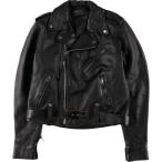 古着 ハーレーダビッドソン Harley-Davidson 中綿入り ダブルライダースジャケット メンズS相当 /eaa575066