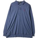 古着 ラルフローレン Ralph Lauren POLO by Ralph Lauren 長袖 ポロシャツ メンズL相当 /eaa577751