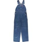  б/у одежда ~90 годы Dickies Dickies Denim комбинезон USA производства мужской w34 соответствует Vintage /eaa578942 [ss2601_10]