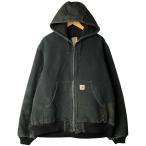 ショッピングjam 古着 カーハート Carhartt アクティブジャケット 中綿入り ダックフルジップパーカー メンズL相当 /eaa579872