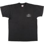 古着 90年代 フルーツオブザルーム  ハーレーダビッドソン イーグル柄 モーターサイクル バイクTシャツ USA製 メンズL相当  /eaa585322
