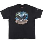 古着 90年代 ハーレーダビッドソン Harley-Davidson モーターサイクル バイクTシャツ USA製 メンズXL相当 ヴィンテージ /eaa585324