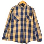 ショッピングjam 古着 Dale's 長袖 ライトネルチェックシャツ USA製 メンズXL相当 /eaa593142
