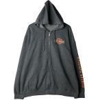 ショッピングハーレーダビッドソン 古着 ハーレーダビッドソン Harley-Davidson スウェットフルジップパーカー メンズXXL相当 /eaa596147
