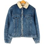 ショッピング古着 古着 80年代 リーバイス Levi's デニムボアジャケット USA製 メンズL相当 ヴィンテージ /eaa597803