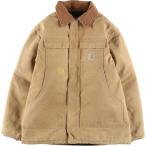 古着 カーハート Carhartt トラディショナルコート 中綿入り ダックワークジャケット メンズM相当 /eaa598216