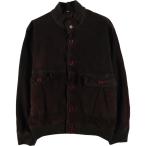 ショッピング古着 古着 Charles Barkley バルスタージャケット スエードレザーブルゾン メンズM相当 ヴィンテージ /eaa598259