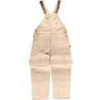 古着 カーハート Carhartt ダブルニー ダック オーバーオール メンズw39相当 /eaa599503