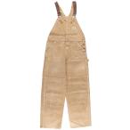  б/у одежда 80~90 годы Carhartt Carhartt двойной колено Duck комбинезон USA производства мужской w37 соответствует Vintage /eaa599507