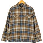 古着 パタゴニア Patagonia STY53947FA18 長袖 フランネルチェックシャツ メンズL相当 /eaa599569