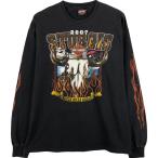 ショッピングハーレーダビッドソン 古着 00年代 ハーレーダビッドソン Harley-Davidson ロングTシャツ ロンT メンズXL相当 /eaa599718