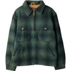 古着 ウールリッチ WOOLRICH オンブレチェック ウールジャケット メンズXL相当 /eaa600075