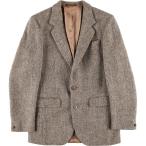 ショッピング古着 古着 50~60年代 ハリスツイード Harris Tweed Dunn And Co ウールテーラードジャケット 英国製 メンズM相当 ヴィンテージ /eaa600345