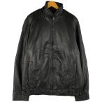 ショッピング古着 古着 ウィルソンズレザー WILSONS LEATHER 中綿入り レザーブルゾンタイプ メンズXL相当 /eaa602874