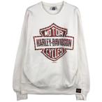 ショッピングハーレーダビッドソン 古着 90年代 リー ハーレーダビッドソン アドバタイジング スウェットシャツ トレーナー USA製 メンズL相当 ヴィンテージ /eaa604608