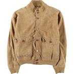 ショッピングjam 古着 Tre Febbraio バルスタージャケット スエードレザーブルゾン イタリア製 メンズM相当 /eaa605376