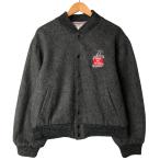 ショッピング古着 古着 80年代~ MacMurray ウールスタジャン アワードジャケット バーシティジャケット USA製 メンズM相当 ヴィンテージ /eaa606111