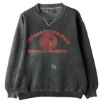 古着 90年代 ヘインズ Hanes 青タグ 3連プリント カレッジスウェットシャツ トレーナー USA製 メンズXL相当 ヴィンテージ /eaa609047