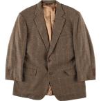 古着 80~90年代 ブルックスブラザーズ ガンクラブチェック カシミア混 ウールテーラードジャケット メンズL相当 ヴィンテージ /eaa609531