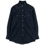 古着 カーハート Carhartt 長袖 デニム ウエスタンシャツ メンズM相当 /eaa609602