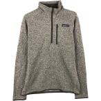 古着 パタゴニア Patagonia ベターセーター 1/4ジップ 25522FA15 ハーフジップ フリースプルオーバー メンズS相当 /eaa611405