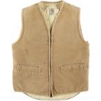 ショッピング古着 古着 70年代 カーハート Carhartt ダックベスト USA製 メンズS相当 ヴィンテージ /eaa612854