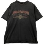 古着 90年代 ハーレーダビッドソン Harley-Davidson モーターサイクル バイクTシャツ USA製 メンズXXL相当 ヴィンテージ /eaa613467