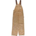  б/у одежда Carhartt Carhartt двойной колено Duck комбинезон USA производства мужской w30 соответствует /eaa613567