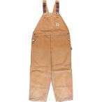  б/у одежда большой размер Carhartt Carhartt двойной колено Duck комбинезон мужской w41 соответствует /eaa613568