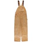  б/у одежда 00 годы Carhartt Carhartt двойной колено Duck комбинезон мужской w36 соответствует /eaa613577