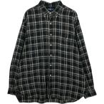 ショッピング古着 古着 ラルフローレン Ralph Lauren MCMEEL 長袖 ボタンダウンチェックシャツ メンズXL相当 /eaa614308