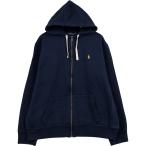 ショッピング古着 古着 ラルフローレン Ralph Lauren POLO RALPH LAUREN スウェットフルジップパーカー メンズXXL相当 /eaa614323