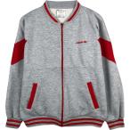 ショッピング古着 古着 80年代 アディダス adidas フルジップスウェットシャツ トレーナー メンズL相当 ヴィンテージ /eaa614376