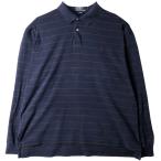 古着 ラルフローレン Ralph Lauren POLO by Ralph Lauren 長袖 ボーダー ポロシャツ メンズL相当 /eaa615192