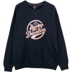 古着 ハーレーダビッドソン Harley-Davidson ドクロ柄 スカル柄 アドバタイジング スウェットシャツ トレーナー メンズL相当 /eaa615414