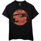 古着 ハーレーダビッドソン Harley-Davidson 鷲柄 イーグル柄 モーターサイクル バイクTシャツ メンズM相当 /eaa615434
