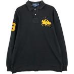 古着 ラルフローレン Ralph Lauren POLO by Ralph Lauren CUSTOM FIT 長袖 ポロシャツ メンズL相当 /eaa615610