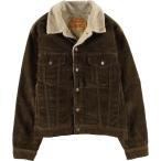 ショッピング古着 古着 00年代 リーバイス Levi's トラッカージャケット コーデュロイボアジャケット メンズS相当 /eaa615688