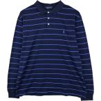 古着 ラルフローレン Ralph Lauren POLO GOLF ポロゴルフ 長袖 ボーダー ポロシャツ メンズL相当 /eaa615798