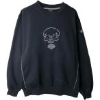 古着 ハーレーダビッドソン Harley-Davidson ドクロ柄 スカル柄 アドバタイジング スウェットシャツ トレーナー メンズM相当 /eaa616118