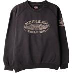 古着 ハーレーダビッドソン Harley-Davidson アドバタイジング スウェットシャツ トレーナー メンズM相当 /eaa616604