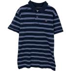 古着 ラルフローレン Ralph Lauren POLO JEANS COMPANY マルチボーダー 半袖 ボーダー ポロシャツ メンズXL相当 /eaa616656