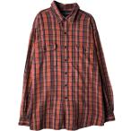 古着 ラルフローレン Ralph Lauren POLO SPORT ポロスポーツ レギュラーカラー 長袖 ライトネルチェックシャツ メンズXL相当 /eaa618572