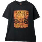 ショッピングハーレーダビッドソン 古着 ハーレーダビッドソン Harley-Davidson モーターサイクル バイクTシャツ メンズXL相当 /eaa619479