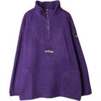 ショッピング古着 古着 アディダス adidas EQUIPMENT エキップメント ハーフジップ フリースプルオーバー メンズXL相当 /eaa619492