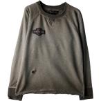 古着 ハーレーダビッドソン Harley-Davidson スタッズ付き アドバタイジング スウェットシャツ トレーナー メンズL相当  /eaa624143